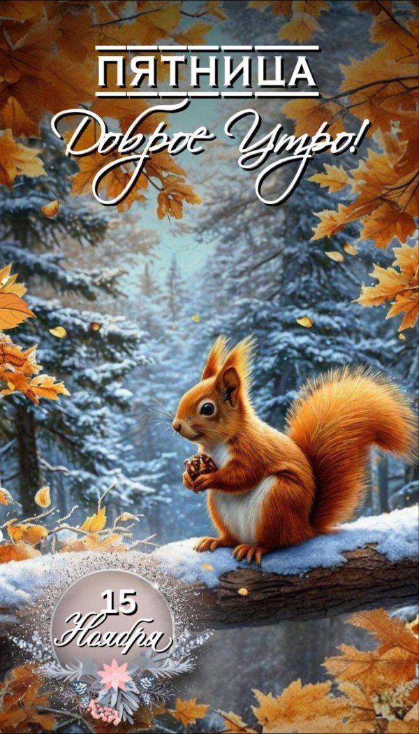 доброго утра осени
