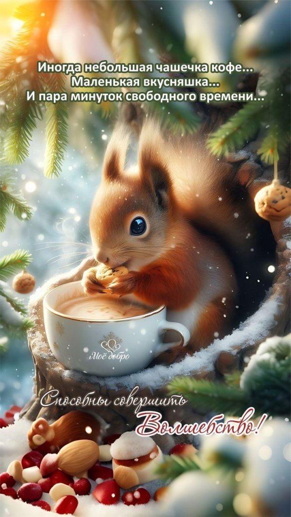 доброго утра зимнего