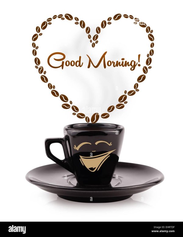 сердечки доброе утро