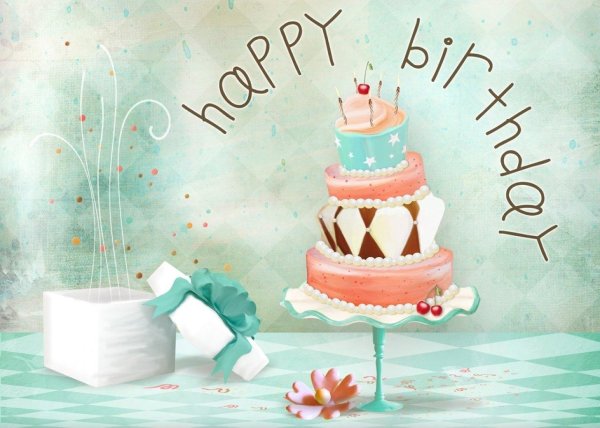 тортик стикер