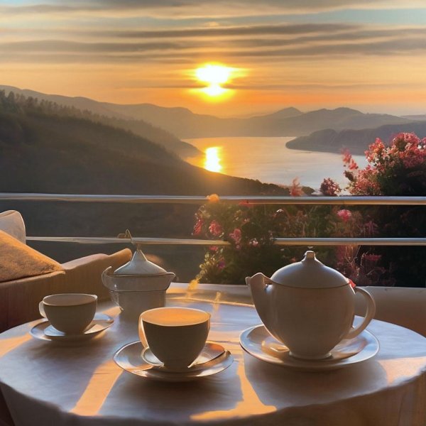 красивый завтрак