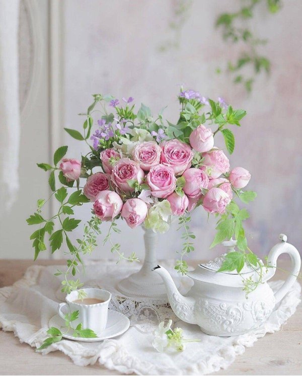 красивые нежные букеты