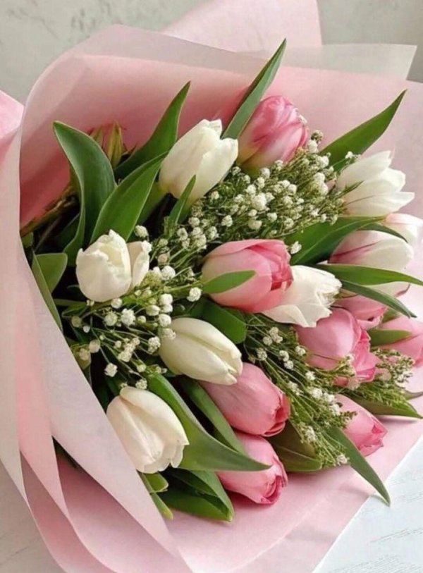 красивые весенние букеты