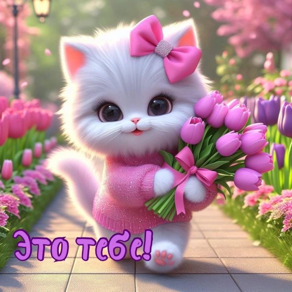 кошечка милая