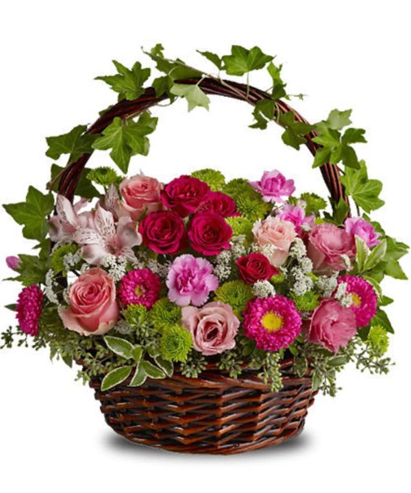 корзина цветов