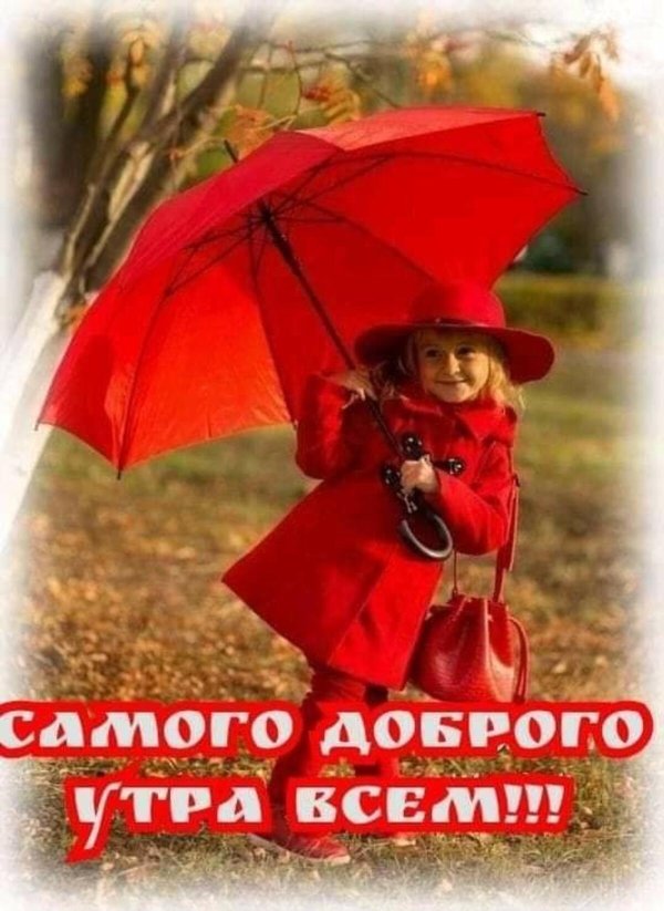 открытка зонтик