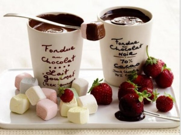 chocolate fondue