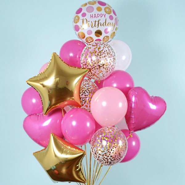 фонтан из шаров