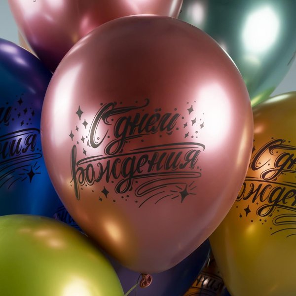 шар с днем рождения