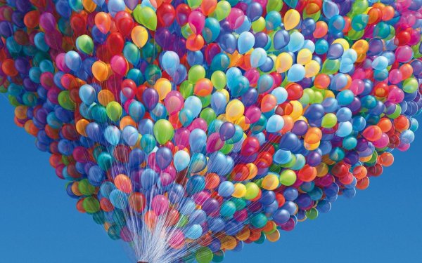 куча воздушных шариков