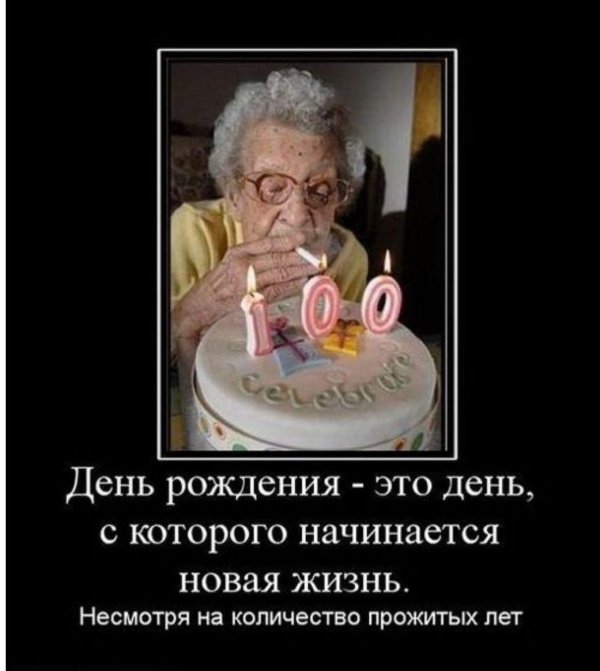 с днем рождения демотиватор