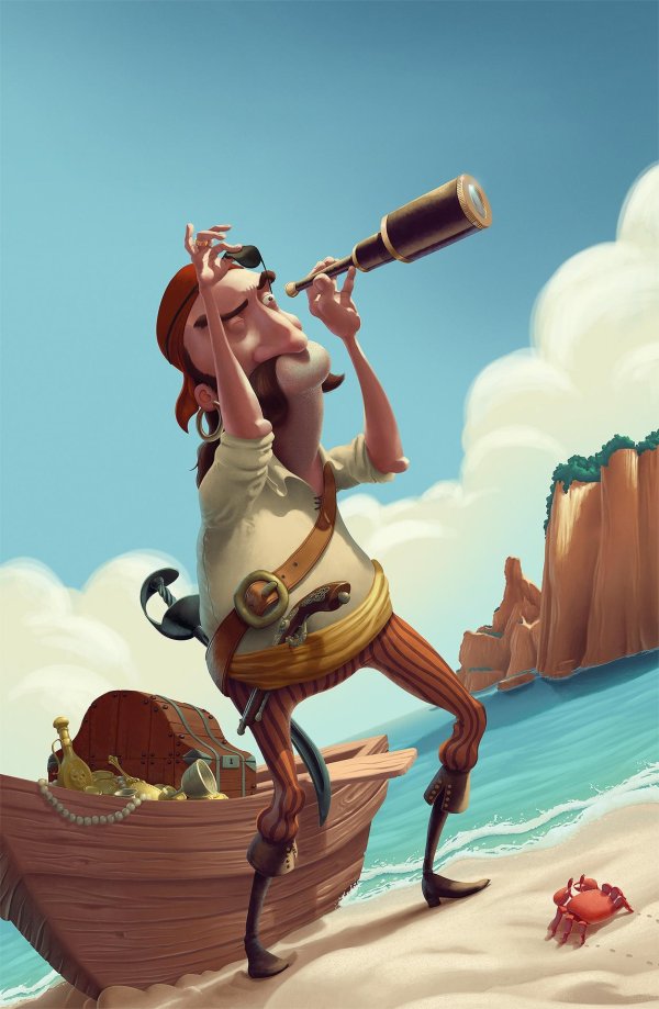 пират прикольный