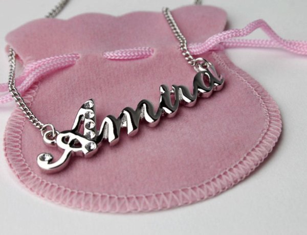 именной кулон