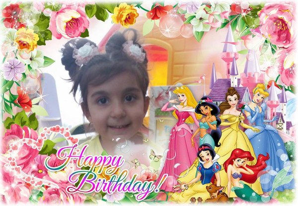 фоторамка для девочки