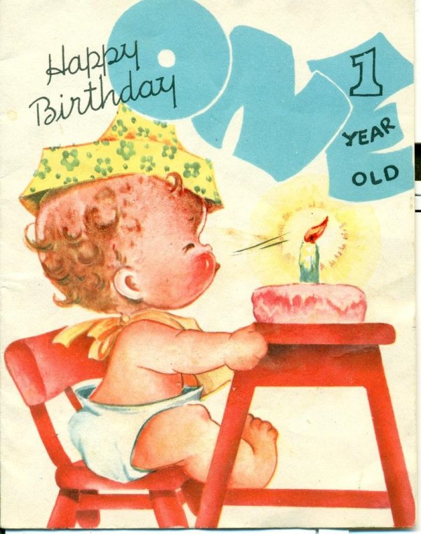 первый день рождения