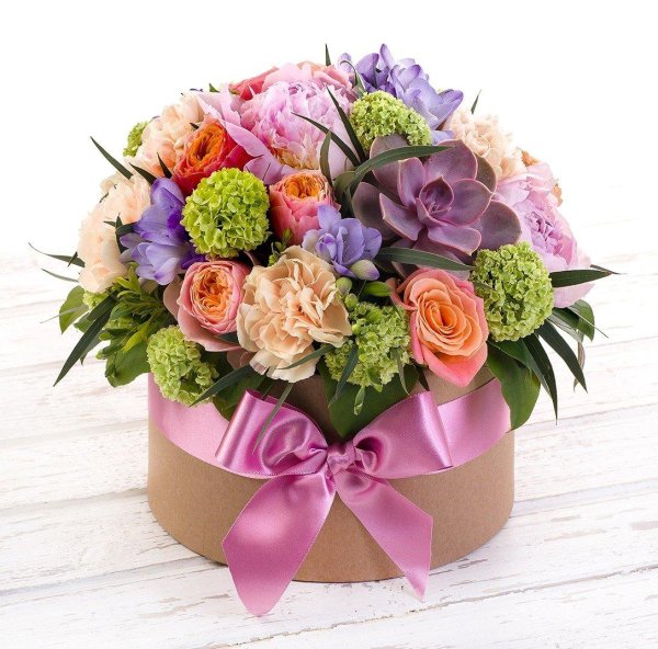 модные букеты