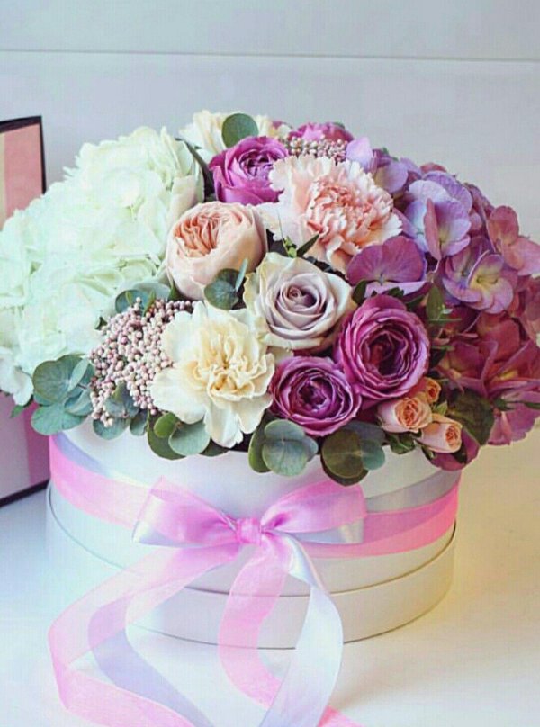 стильные букеты на день рождения