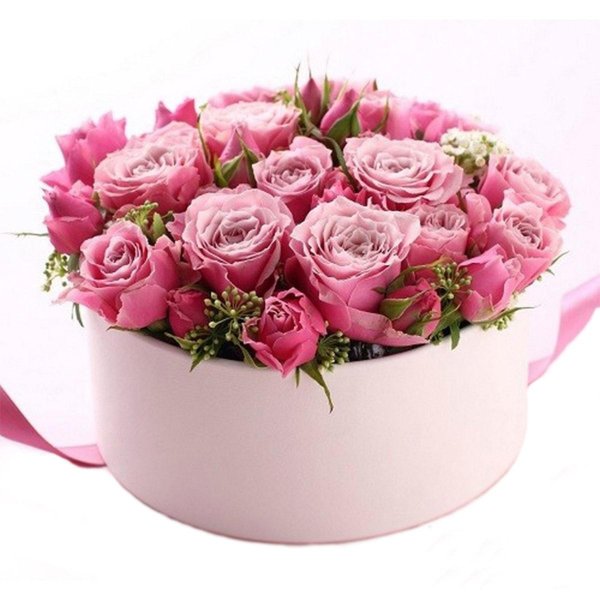 коробка цветов