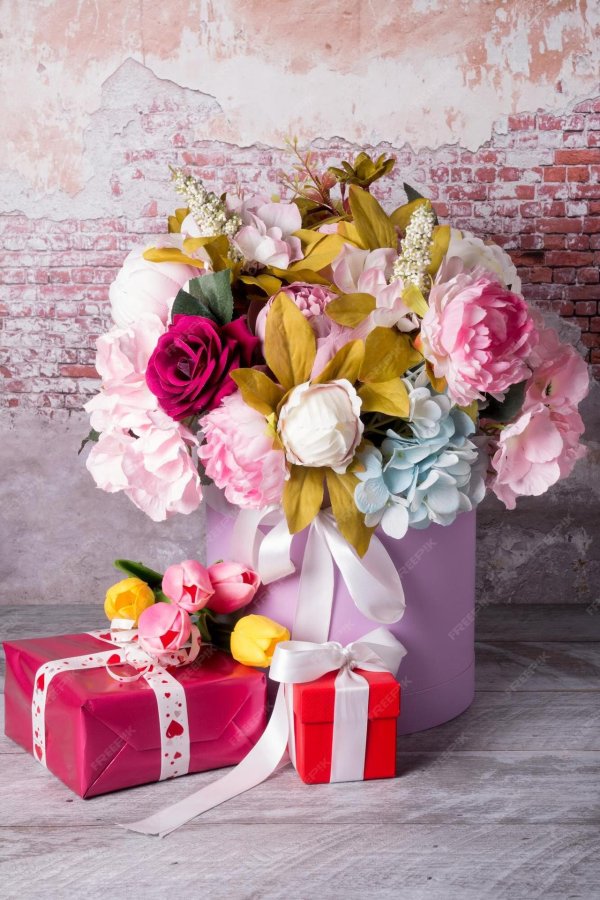 цветы подарки