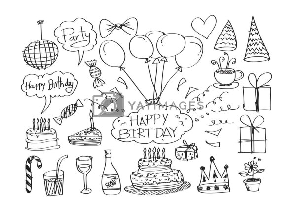 рисунок на день рождение