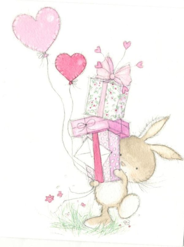 зайчик иллюстрация