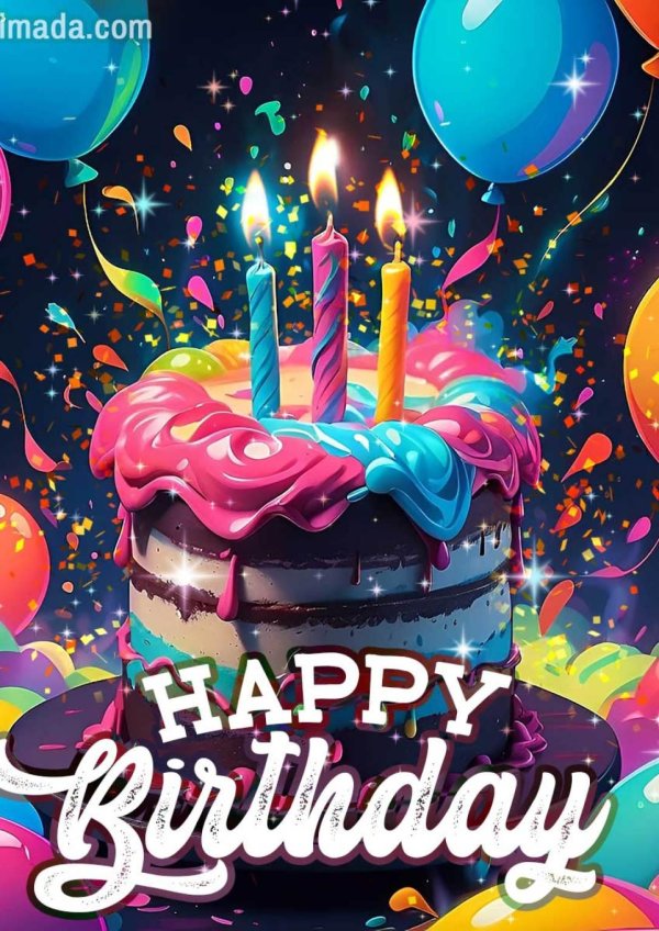 торт со свечами