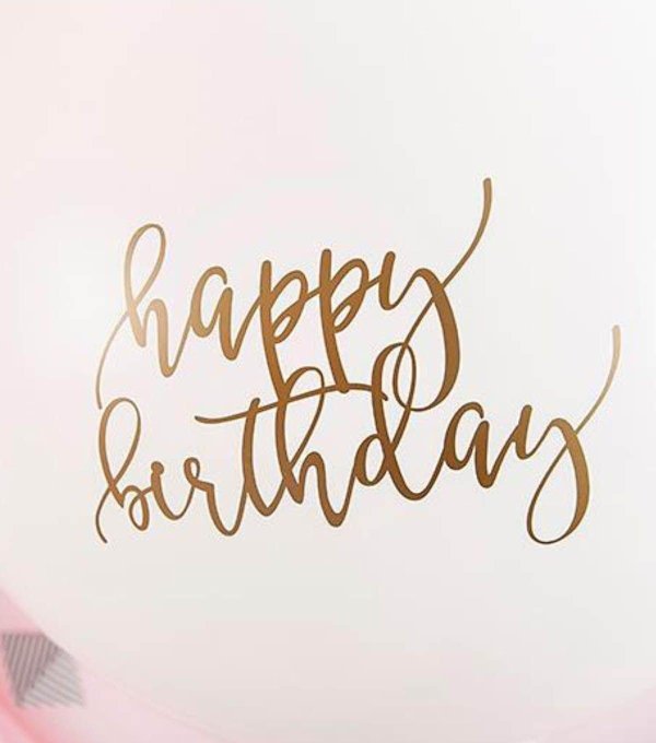 топпер happy birthday