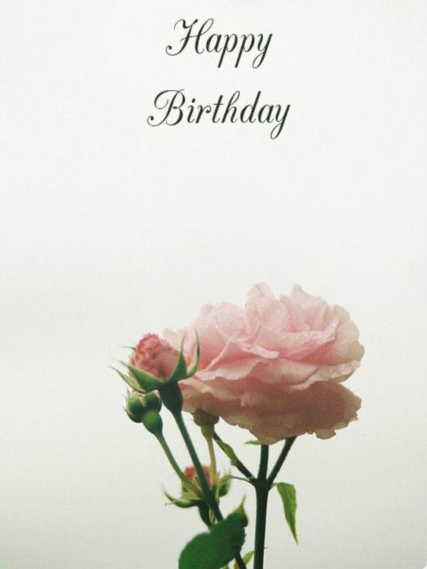 открытка на др эстетика