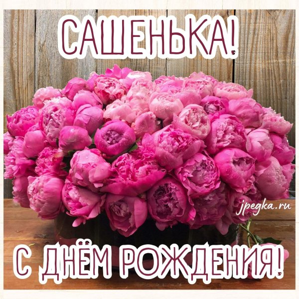 с днем рождения красивые пионы