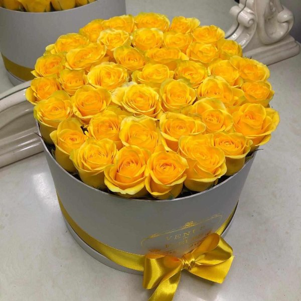 желтые букеты