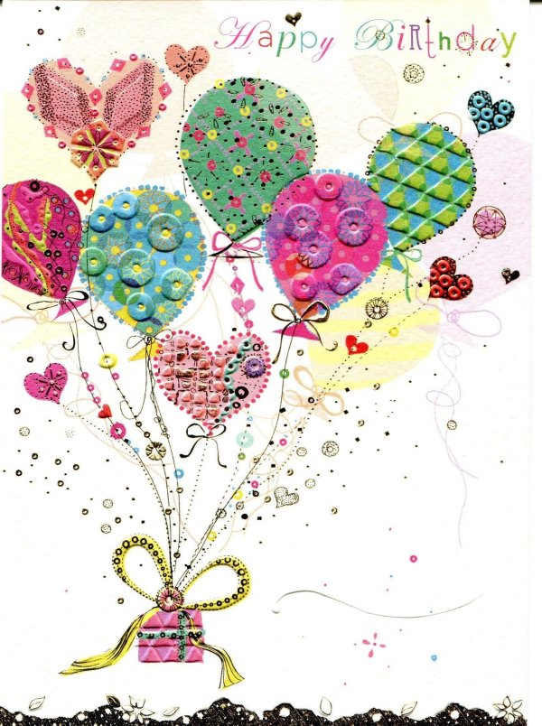 открытка ко дню рождению