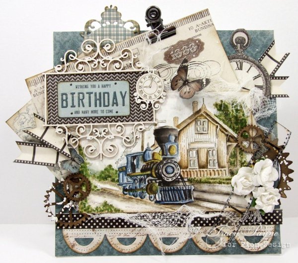 открытка скрапбукинг