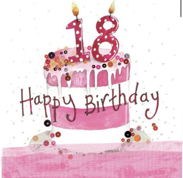 день рождения 18 лет девушке