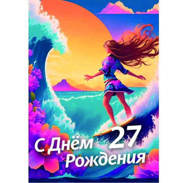 открытка с днём рождения 25 девушке