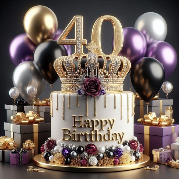 с днем рождения 40 лет