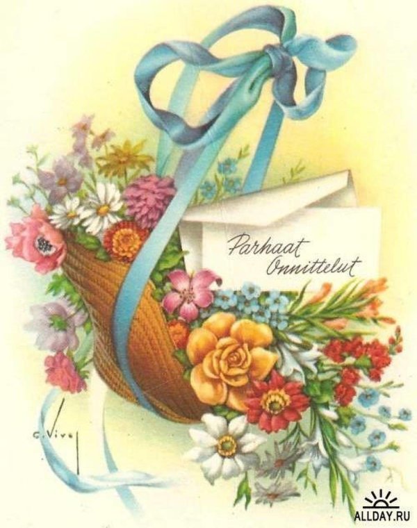 винтажные открытки