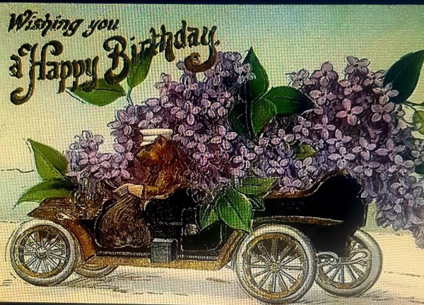 с днём рождения мужчине старинные открытки