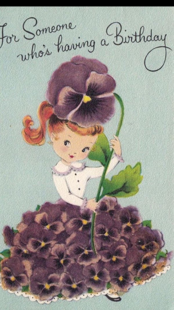 анютины глазки цветок