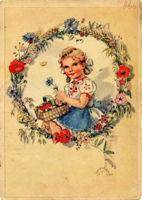 красивые старинные открытки