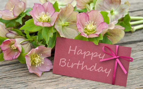 открытка с день рождения