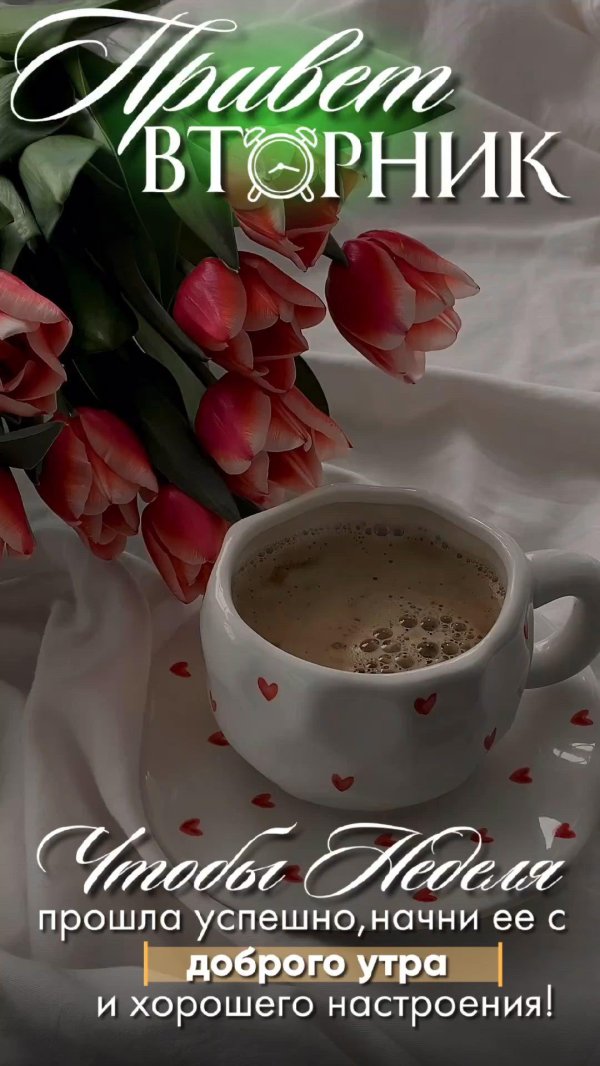 утро вторник