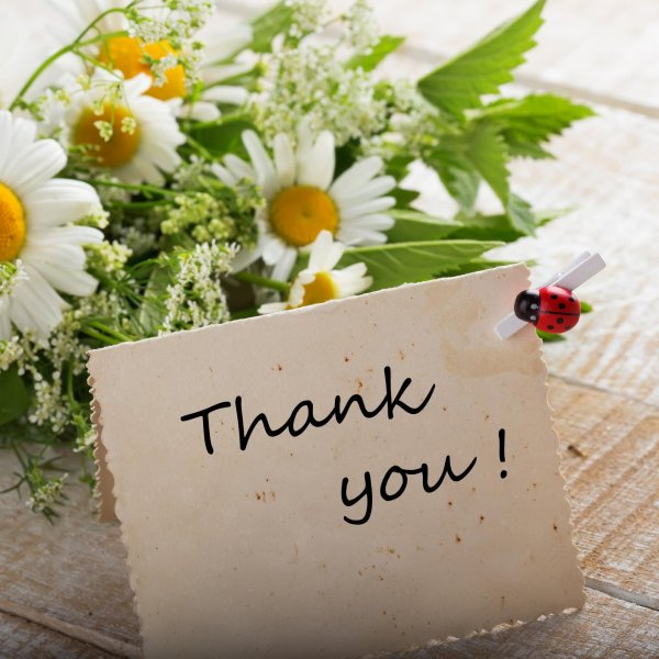 открытки thank you