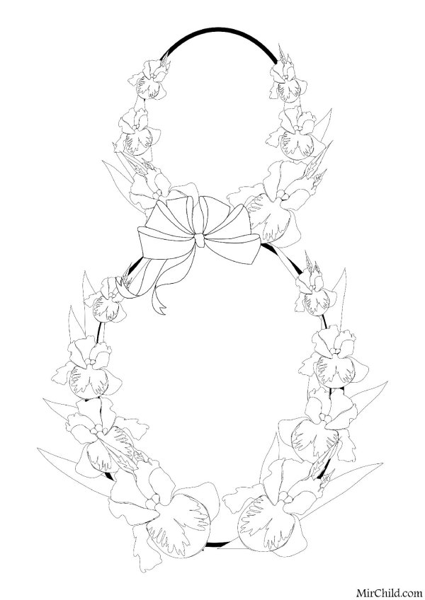 цветочный венок