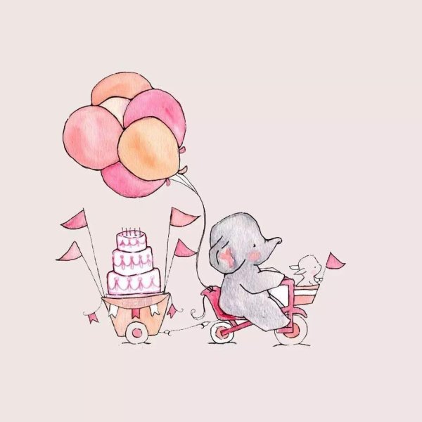 шарик слоненок