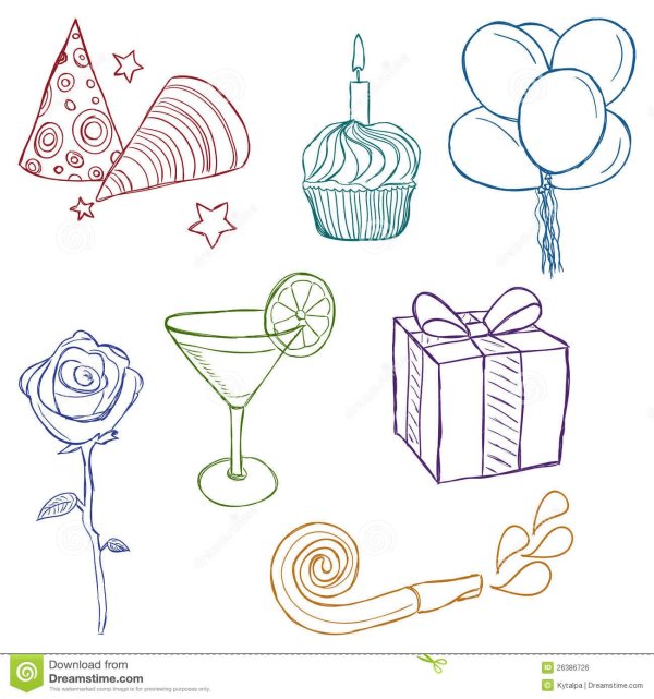 раскраска коктейли