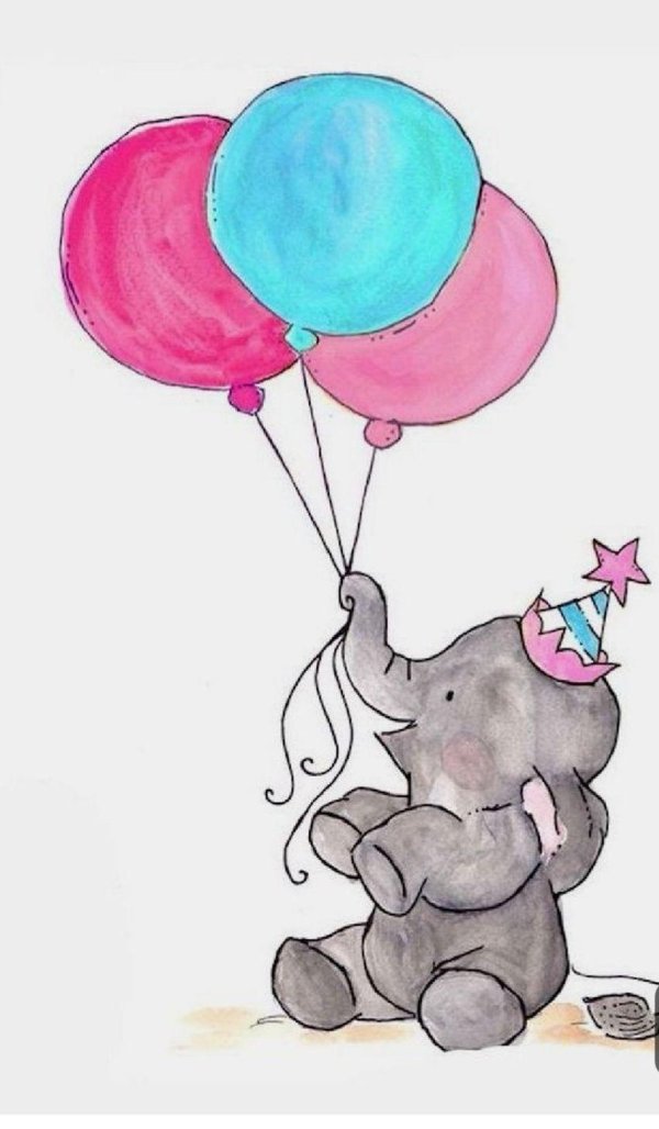 шарик слоненок
