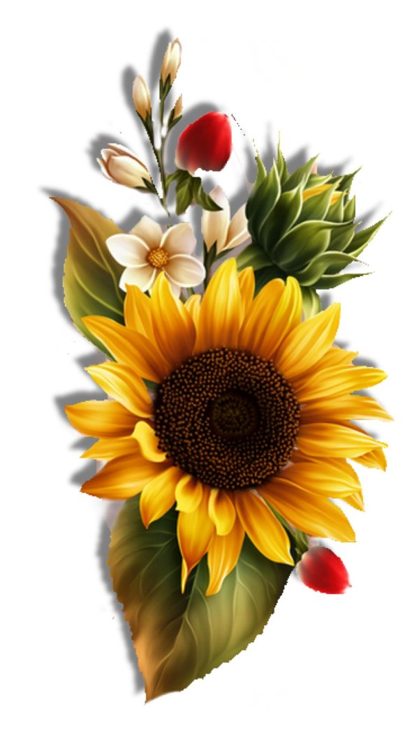 цветок подсолнух