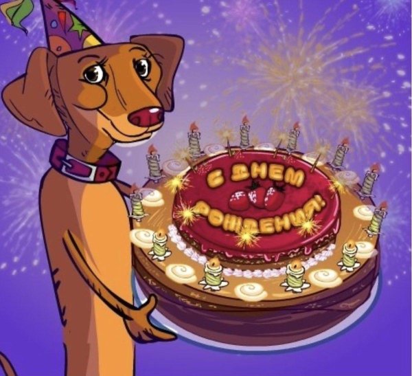 с днем рождения такса