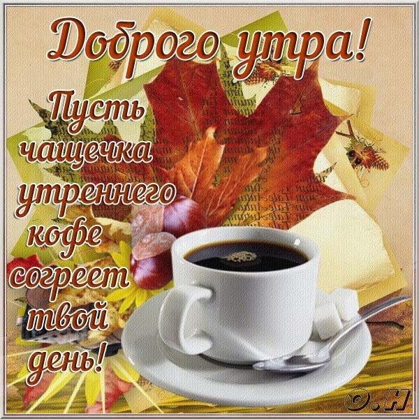 доброе утро и хорошего дня ноября