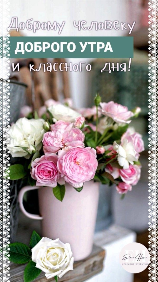 доброго утра доброму человеку